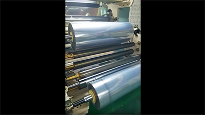 آلة تصفيح خالية من المذيبات (لتغليف مواد الديكور)