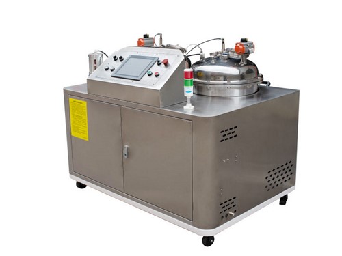 نظام الخلط والتوزيع المستمر للمادة اللاصقة