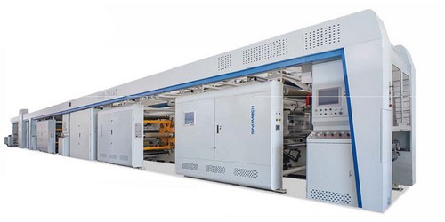 آلة تصفيح خالية من المذيبات (لتغليف قوالب الجبن)