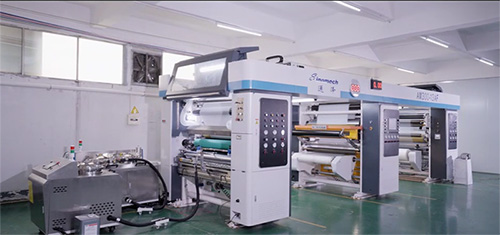 آلة تصفيح نوع Dualam لمواد الفيلم والأغشية والورق بدون مذيبات