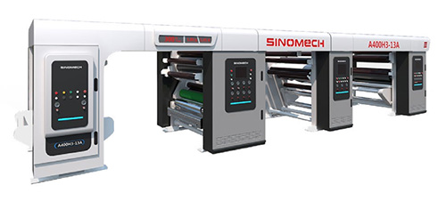 آلة تصفيح متعددة المهام للفيلم ثلاثي الطبقات بدون مذيبات، موديل A400H3-13A